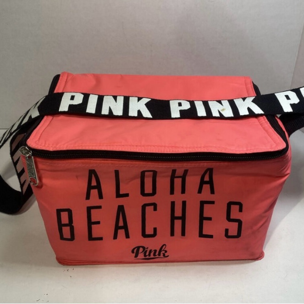 Victoria's Secret Pink Limited Edition Aloha Beaches Mini Cooler Bag, Lunch Box